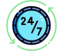 24/7 Availability